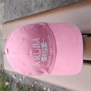 Aruba Est. 1499 Dutch Caribbean Peach Strapback Hat Cap Unisex